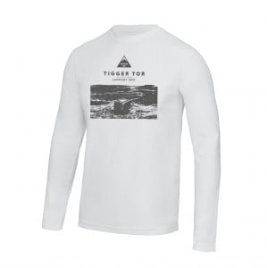 Cool Performance Tee Long Sleeve Arctic White