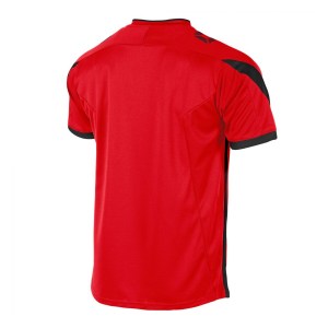 Stanno Drive Short Sleeve Shirt Red-Black