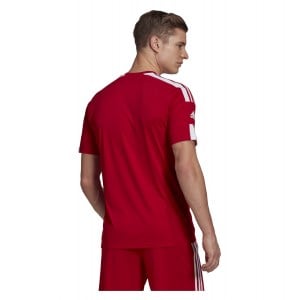 adidas Squadra 21 Short Sleeve Shirt (M) Team Power Red-White