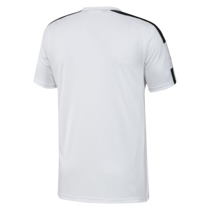 adidas Squadra 21 Short Sleeve Shirt (M) White-Black