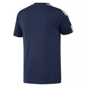 adidas Squadra 21 Short Sleeve Shirt (M) Team Navy Blue-White