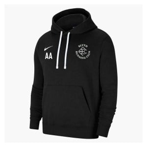 Nike Team Club 20 Fleece Hoodie (M) Black-White-White