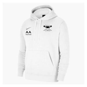 Nike Team Club 20 Fleece Hoodie (M) White-White-Wolf Grey