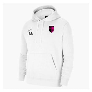 Nike Team Club 20 Fleece Hoodie (M) White-White-Wolf Grey