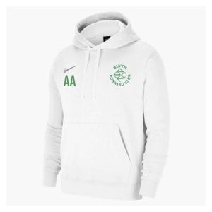 Nike Team Club 20 Fleece Hoodie (M) White-White-Wolf Grey