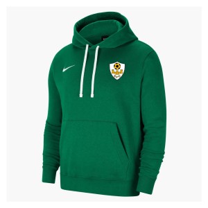 Nike Team Club 20 Fleece Hoodie (M) Pine Green-White-White