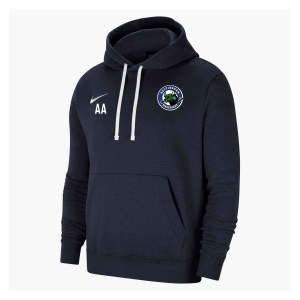 Nike Team Club 20 Fleece Hoodie (M) Obsidian-White-White