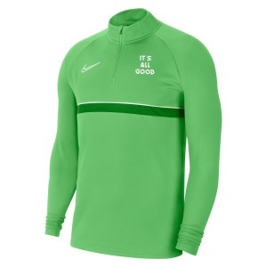 Nike Academy 21 Midlayer (M) Lt Green Spark-White-Pine Green-White