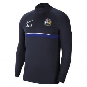 Nike Academy 21 Midlayer (M) Obsidian-White-Royal Blue-White