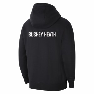Nike Team Club 20 Fleece Full-Zip Hoodie (M) Black-White-White