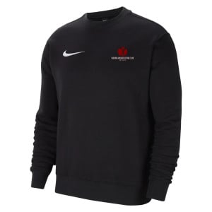 Nike Team Club 20 Fleece Crew Sweatshirt Black-White-White