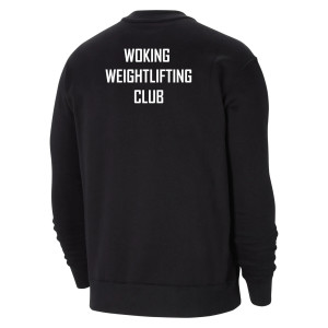 Nike Team Club 20 Fleece Crew Sweatshirt Black-White-White