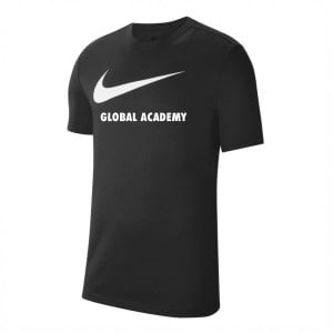 Nike Team Club 20 Swoosh Tee (M) Black-White