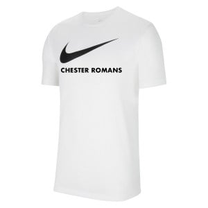 Nike Team Club 20 Swoosh Tee (M) White-Black