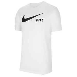 Nike Team Club 20 Swoosh Tee (M) White-Black