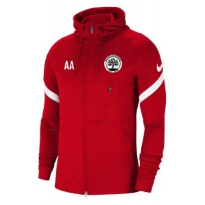 Nike Strike Full-Zip Hooded Jacket (M) University Red-White-White