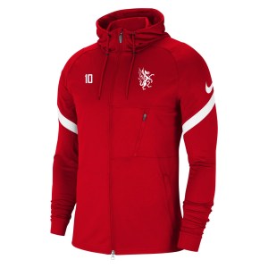 Nike Strike Full-Zip Hooded Jacket (M) University Red-White-White