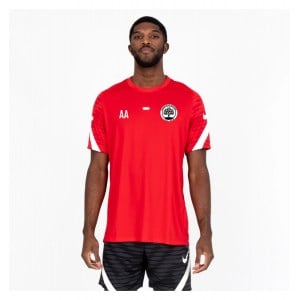 Nike Strike Training Tee (M) University Red-Gym Red-White-White