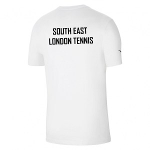 Nike Team Club 20 Cotton T-Shirt (M) White-Black