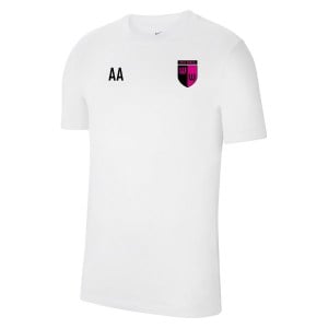 Nike Team Club 20 Cotton T-Shirt (M) White-Black
