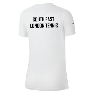 Nike Womens Team Club 20 Cotton T-Shirt (W) White-Black