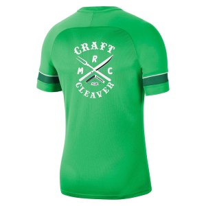 Nike Academy 21 Training Top (M) Lt Green Spark-White-Pine Green-White