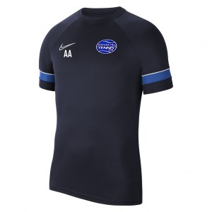 Nike Academy 21 Training Top (M) Obsidian-White-Royal Blue-White