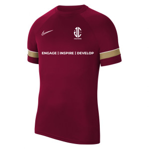 Nike Academy 21 Training Top (M) Team Red-White-Jersey Gold-White