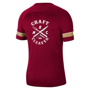 Nike Academy 21 Training Top (M) Team Red-White-Jersey Gold-White