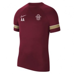 Nike Academy 21 Training Top (M) Team Red-White-Jersey Gold-White