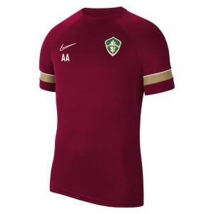 Nike Academy 21 Training Top (M) Team Red-White-Jersey Gold-White