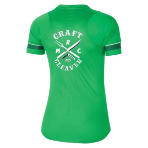 Nike Academy 21 Training Top (W) Lt Green Spark-White-Pine Green-White