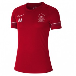 Nike Academy 21 Training Top (W) University Red-White-Gym Red-White