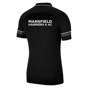 Nike Academy 21 Performance Polo (M) Black-White-Anthracite-White