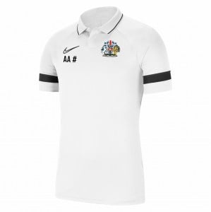 Nike Academy 21 Performance Polo (M) White-Black-Black-Black