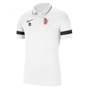 Nike Academy 21 Performance Polo (M) White-Black-Black-Black