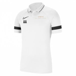 Nike Academy 21 Performance Polo (M) White-Black-Black-Black