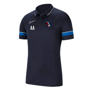 Nike Academy 21 Performance Polo (M) Obsidian-White-Royal Blue-White