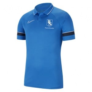 Nike Academy 21 Performance Polo (M) Royal Blue-White-Obsidian-White