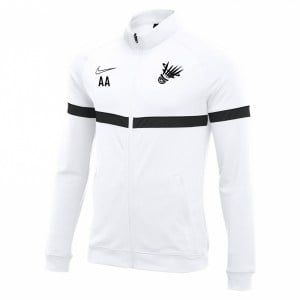 Nike Academy 21 Knit Track Jacket (M) White-Black-Black-Black