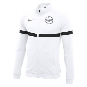 Nike Academy 21 Knit Track Jacket (M) White-Black-Black-Black