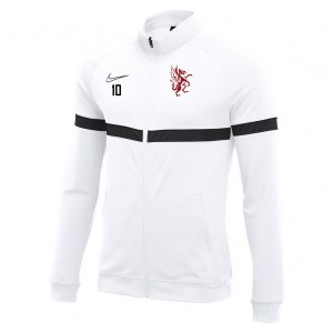 Nike Academy 21 Knit Track Jacket (M) White-Black-Black-Black