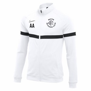 Nike Academy 21 Knit Track Jacket (M) White-Black-Black-Black