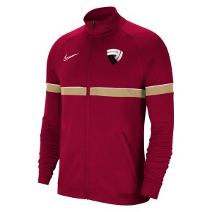 Nike Academy 21 Knit Track Jacket (M) Team Red-White-Jersey Gold-White