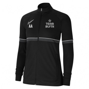 Nike Womens Academy 21 Knit Track Jacket (W) Black-White-Anthracite-White