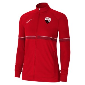 Nike Womens Academy 21 Knit Track Jacket (W) University Red-White-Gym Red-White