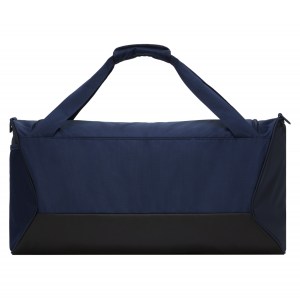 Nike Academy Team Duffel Bag (Medium) Midnight Navy-Black-White