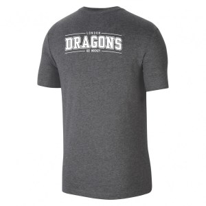 Nike Park 20 T-Shirt Charcoal Heather-White