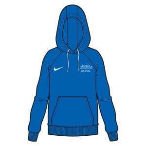 Nike Womens Team Club 20 Hoodie (W) Royal Blue-White-White