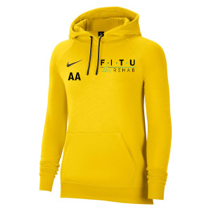 Nike Womens Team Club 20 Hoodie (W) Tour Yellow-Black-Black